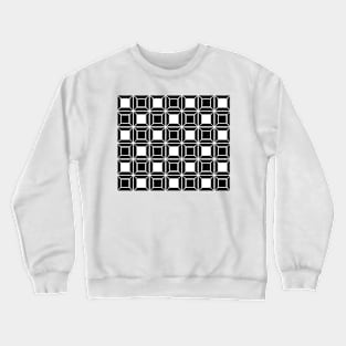 Abstract geometric pattern - black and white. Crewneck Sweatshirt